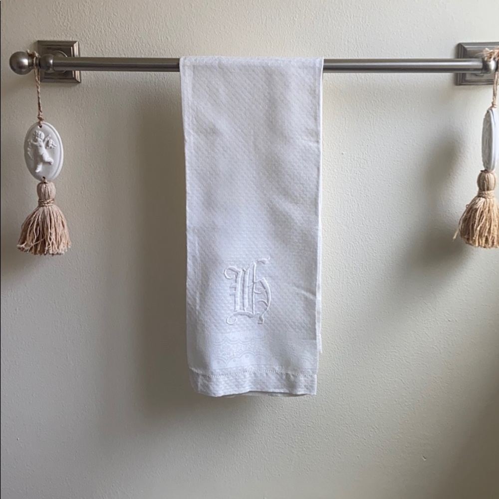 Vintage linen  tea towel